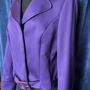 ESCADA purple blazer (Free Shipping cont. USA) EUC
